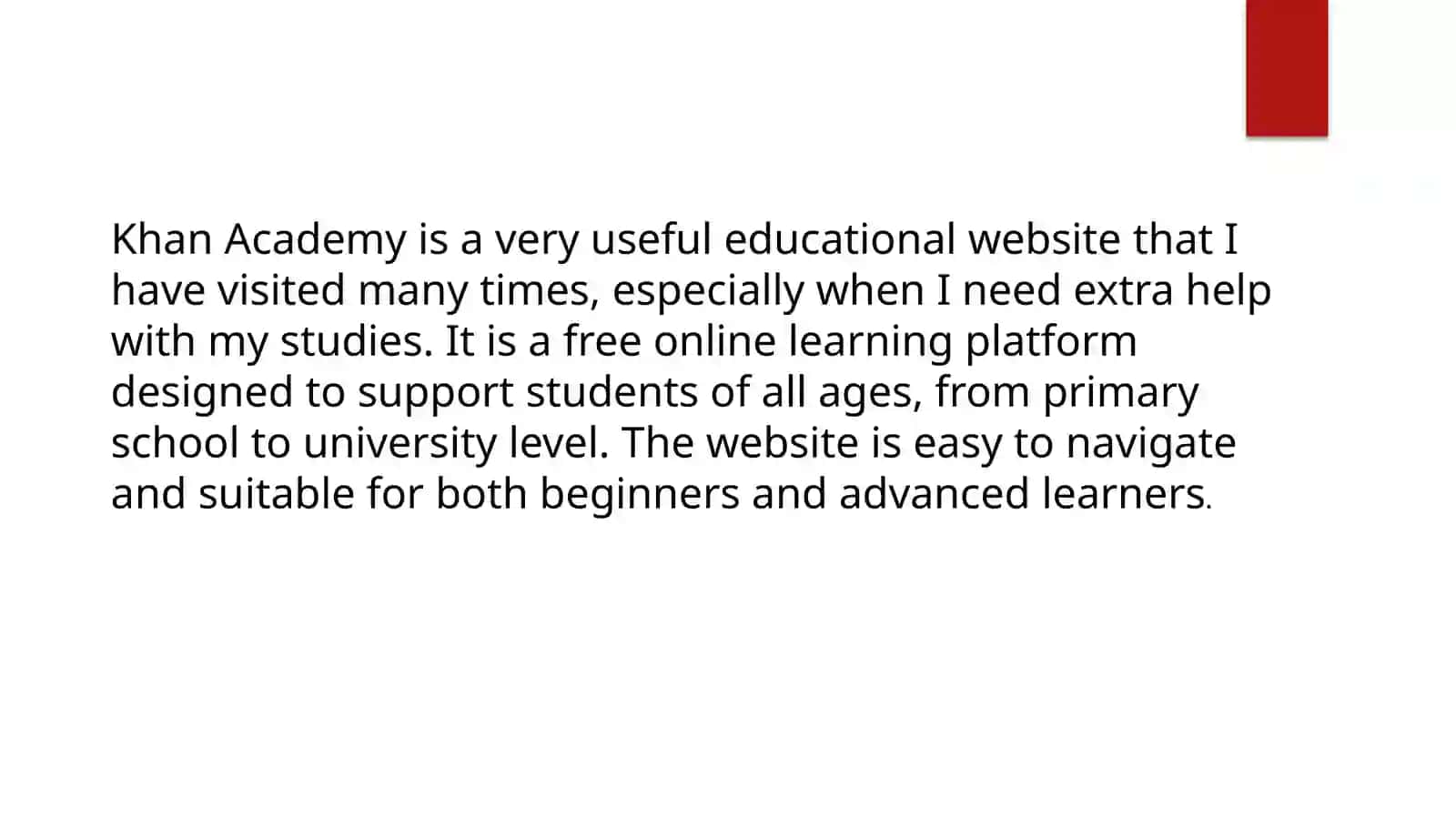 Khan Academy 2
