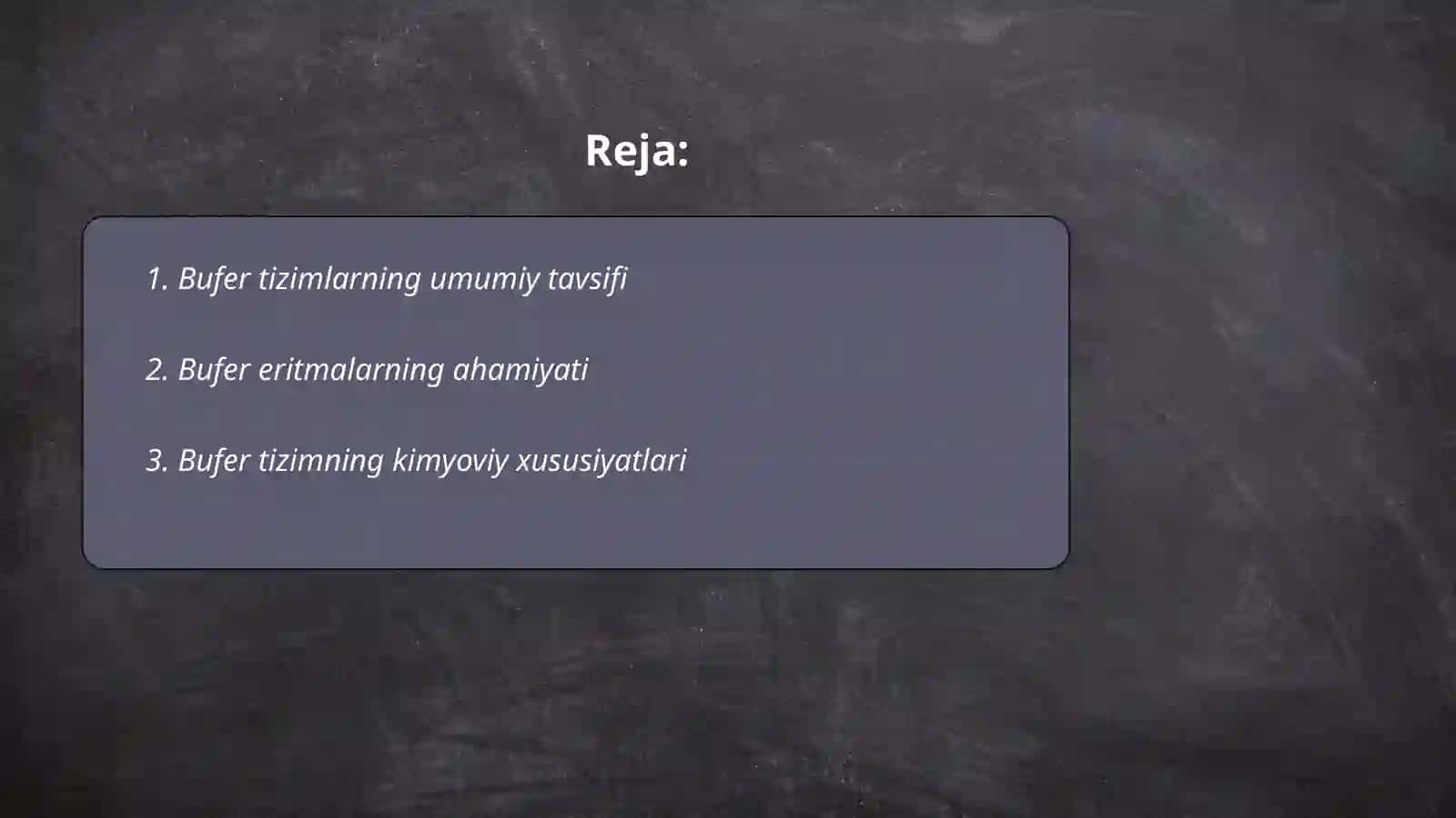 Bufer sistemalar 2