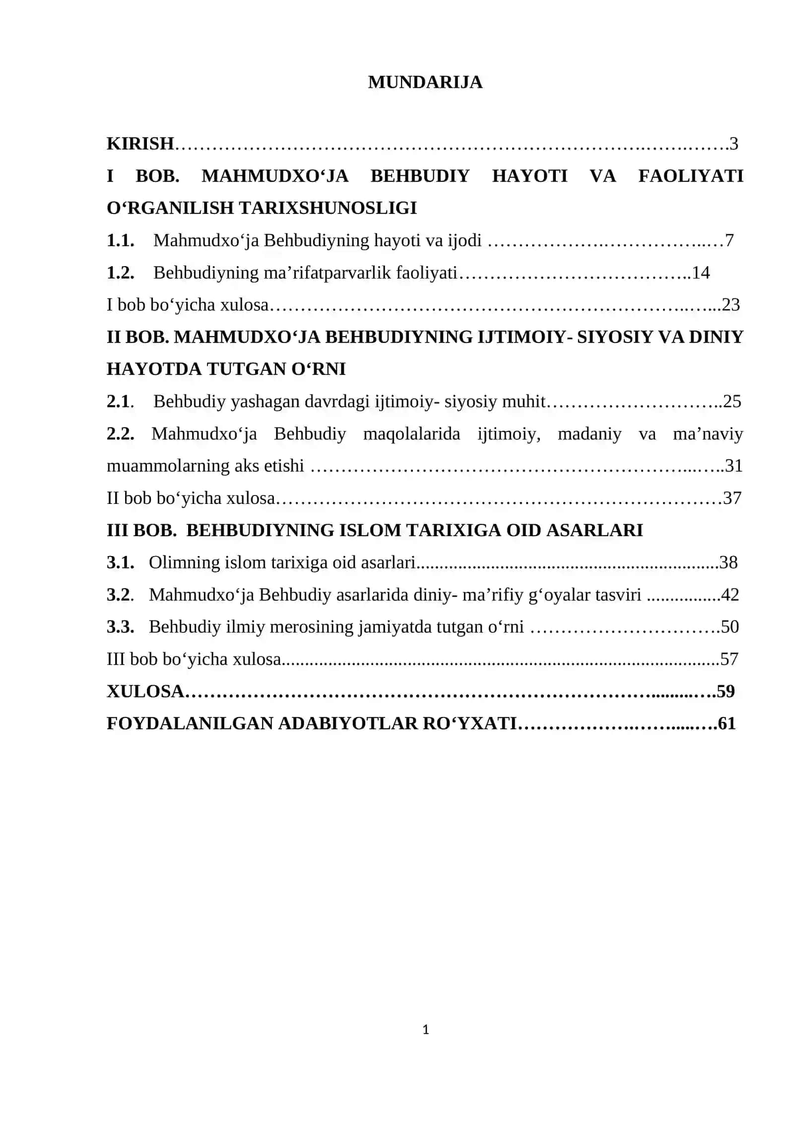 Mahmudxo‘ja Behbudiyning islom tarixiga oid asarlari 2