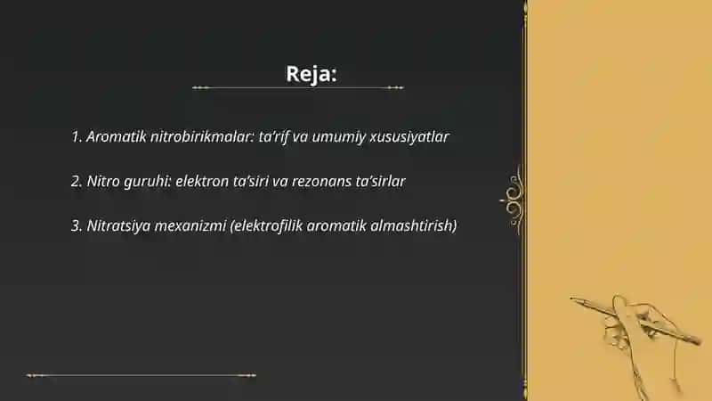 Aromatik nitrobirikmalar 2