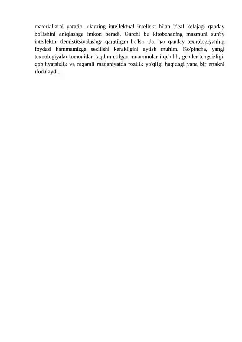 Sun'iy intellekt (AI) 2