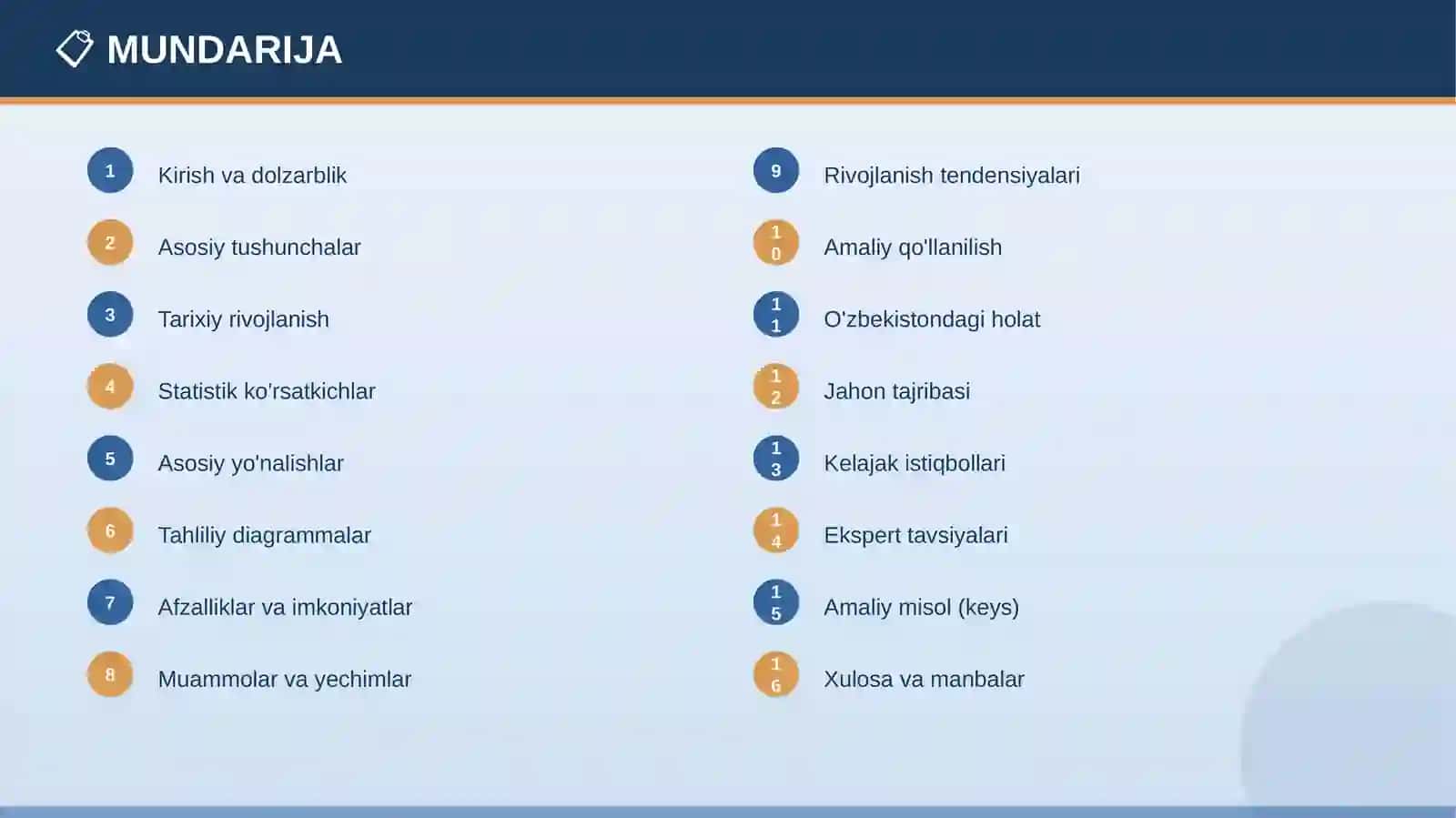 STATISTIKA ASOSLARI 2