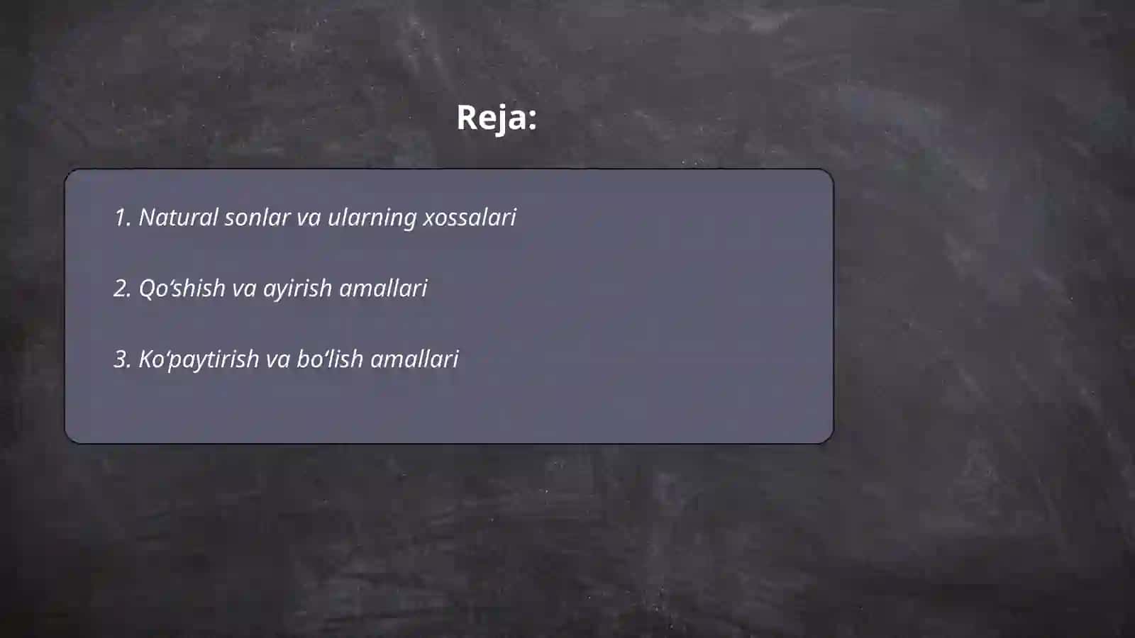 Amaldagi 3- va 4-sinf matematika darsliklarini misol va masalalarini ishlash 2