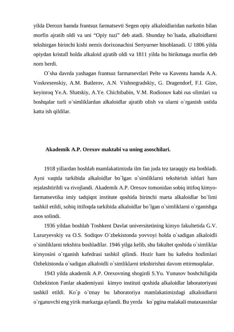 ALKALOIDLAR 2
