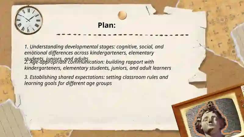 Establishing common ground: attitudes and approaches to teaching different age groups 2