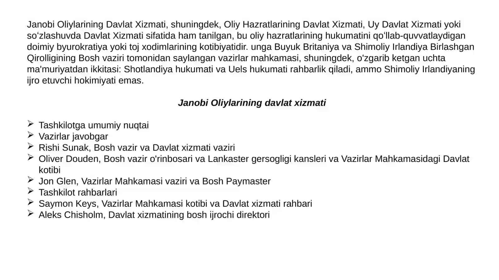 Davlat xizmati 2