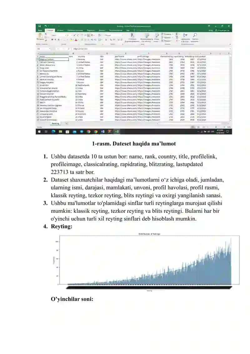 Kaggleda dataset tahlili 2