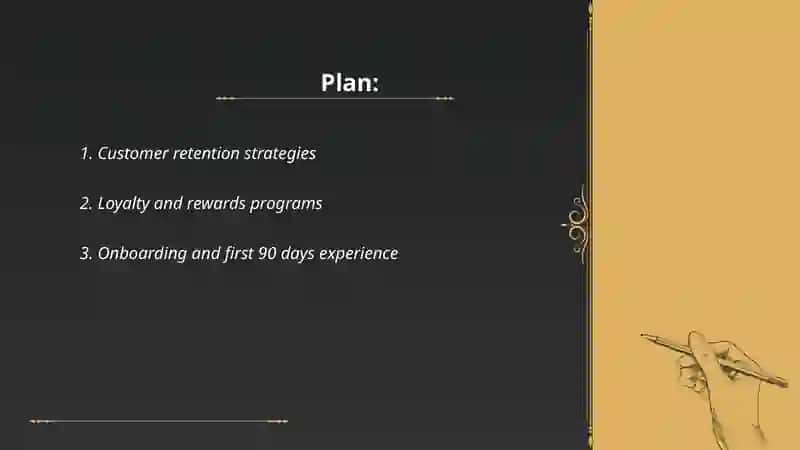 Customer Retention Strategy Plan 2