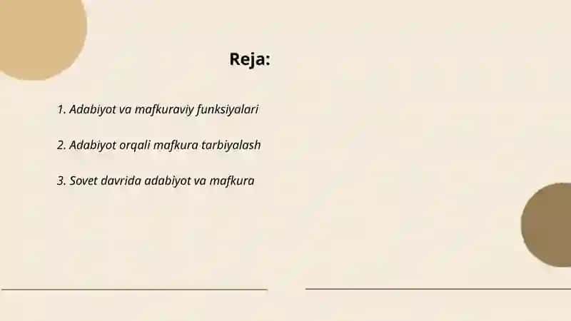 Adabiyot va mafkura 2