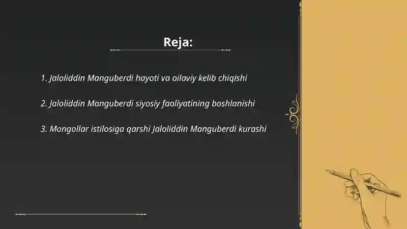 Jaloliddin Manguberdi- Vatan himoyachisi 2