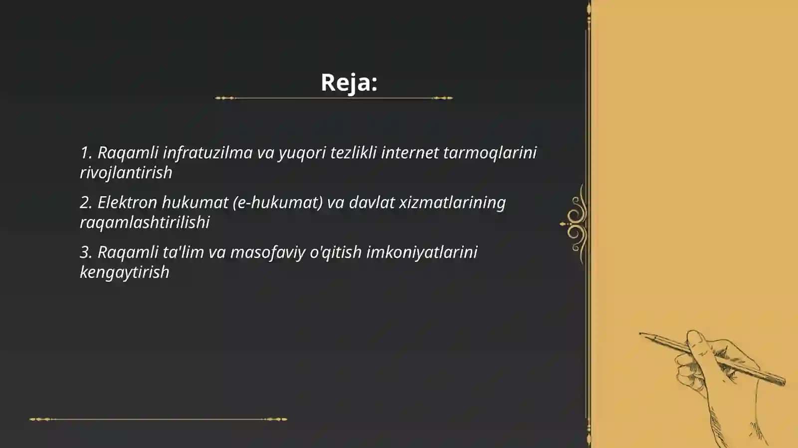 Raqamli Oʻzbekiston 2030 2