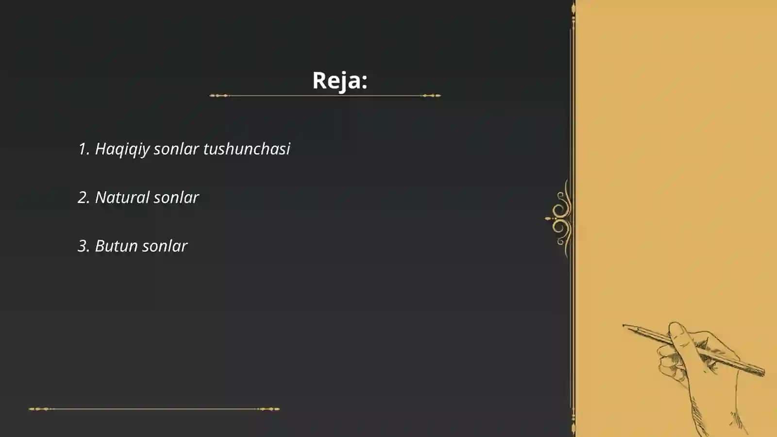 Haqiqiy sonlar tо‘plami 2
