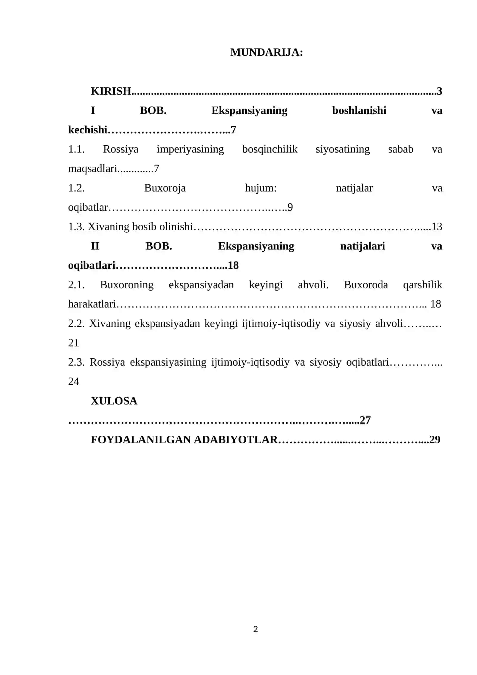 Buxoro va Xiva ekspansiyasi 2