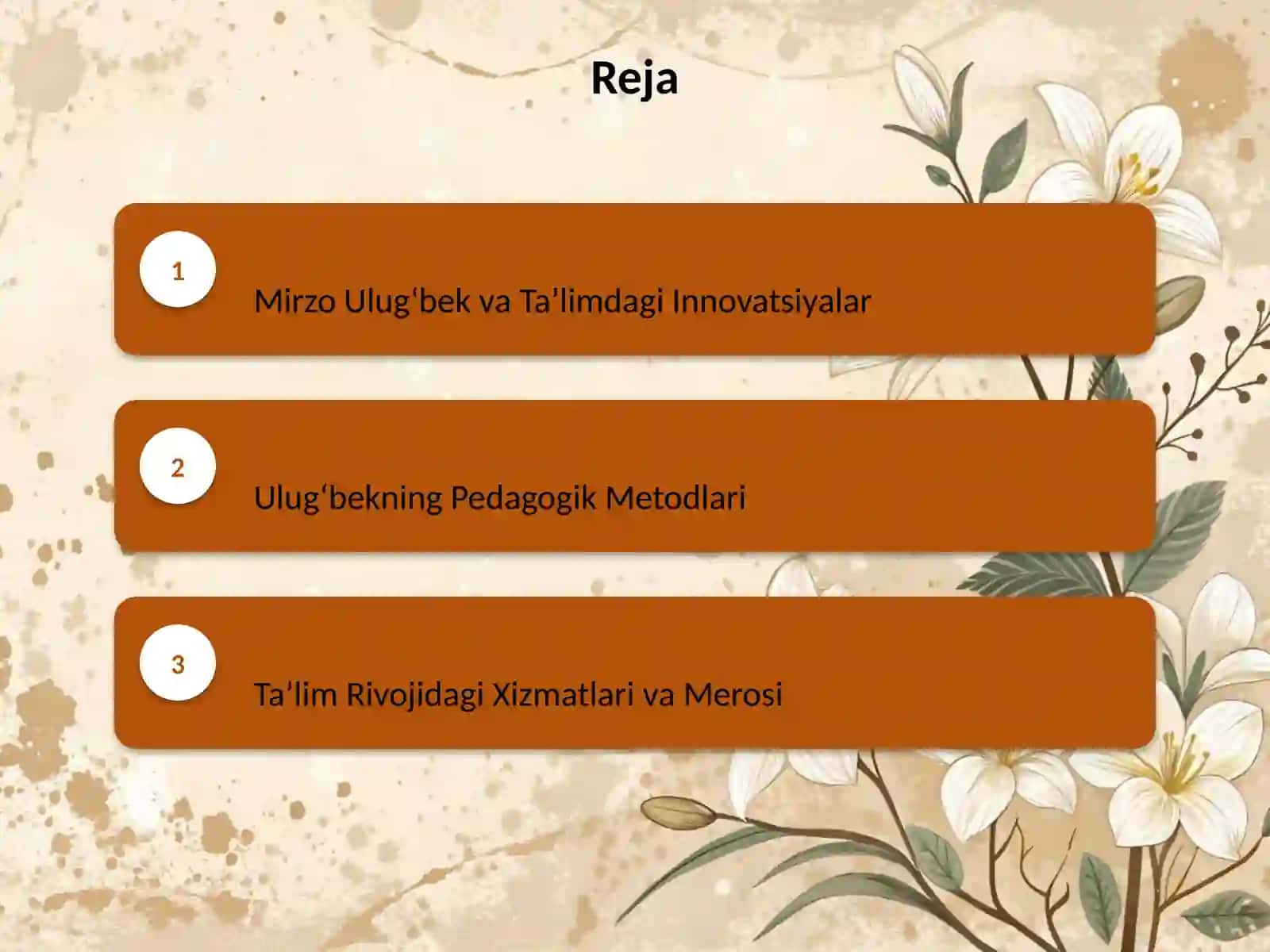 mirzo ulugbekning pedagogik goyalari 2