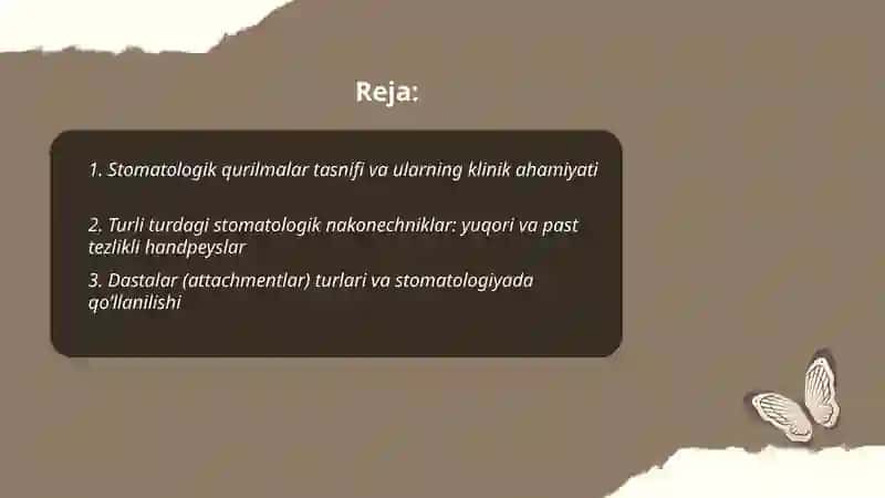 Stomatologik qurilmalar 2