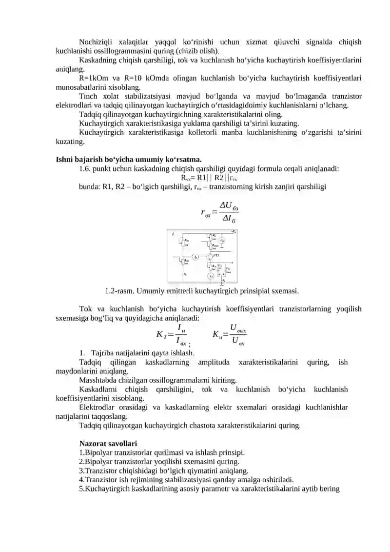 Bipolyar tranzistorlar 2