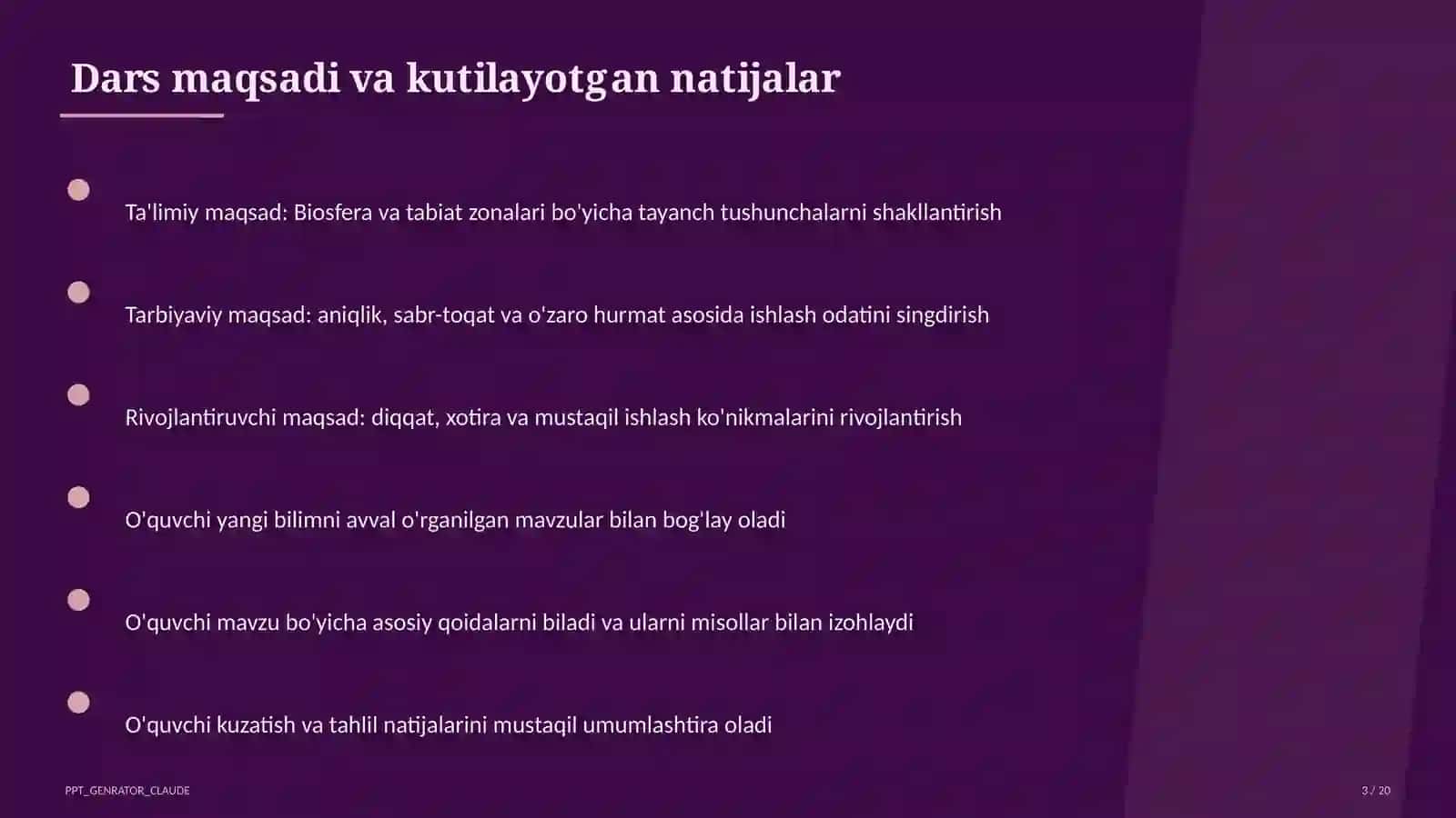 Biosfera va tabiat zonalari (6-sinf) 3
