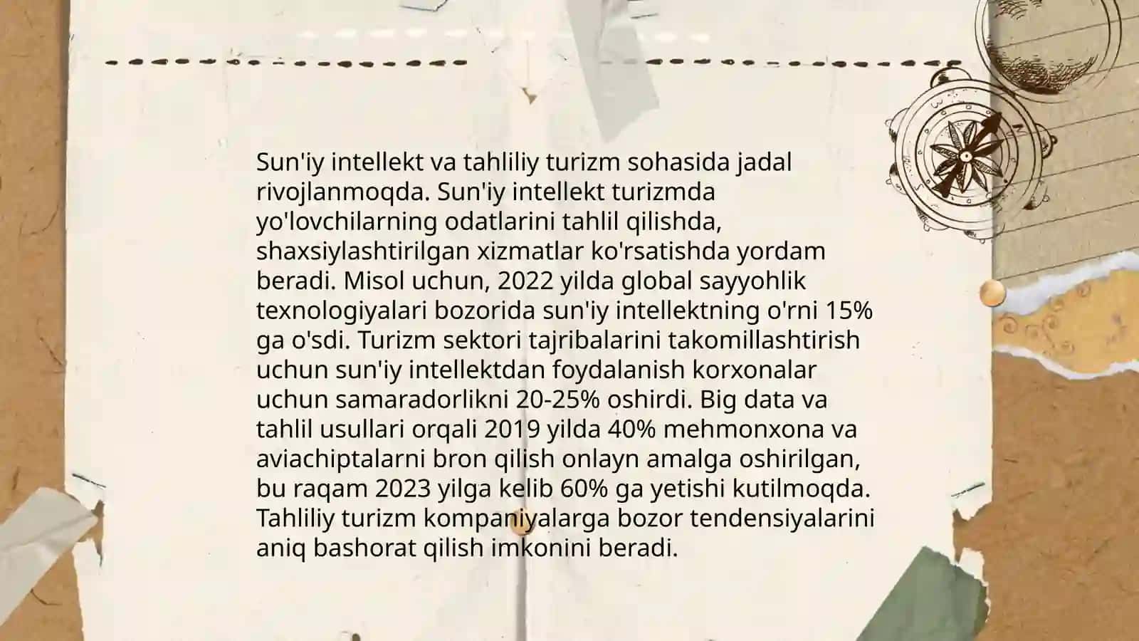 Turizm sohasida sun’iy intelekt 3
