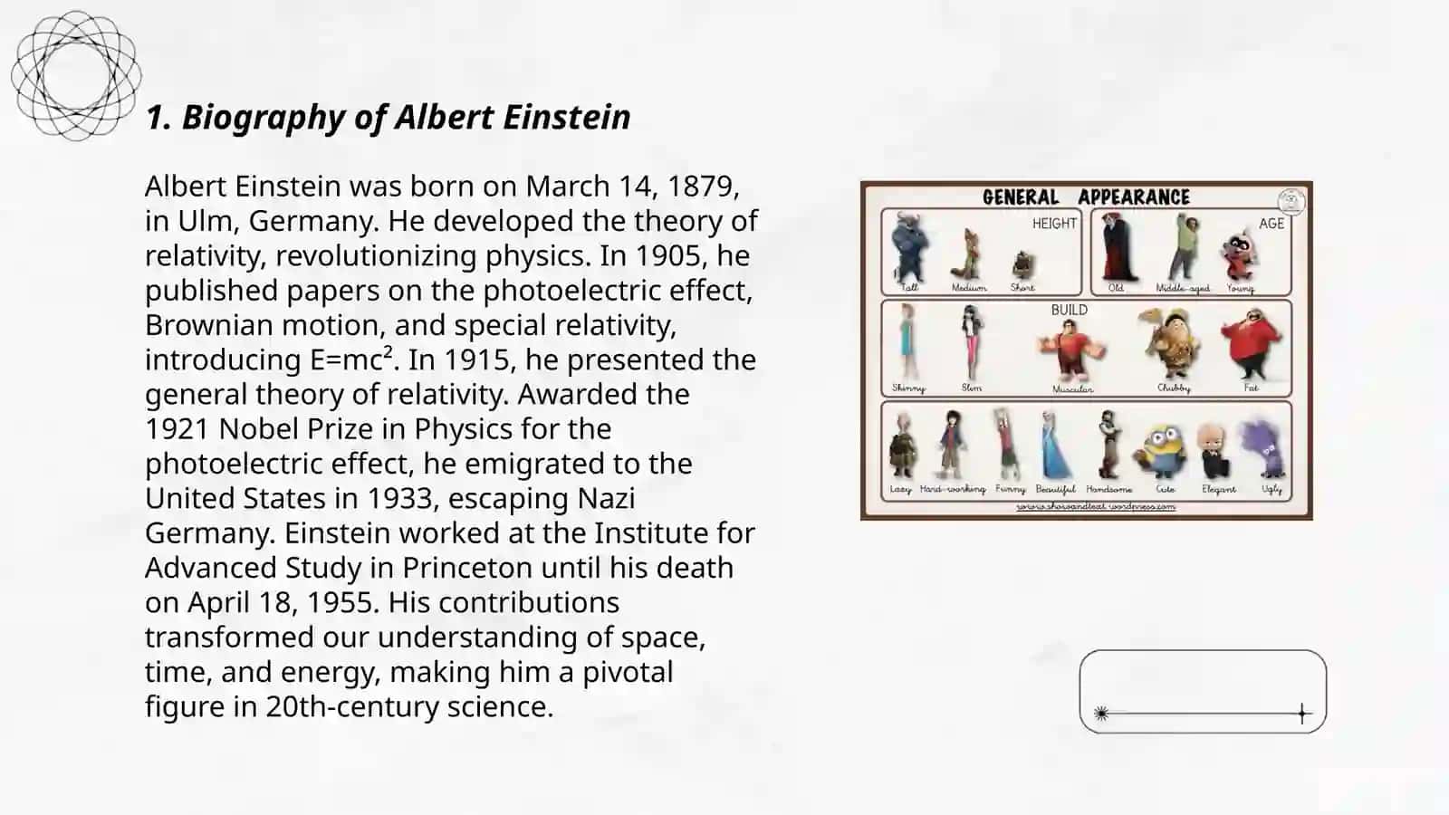 Biography of Albert Einstein 3
