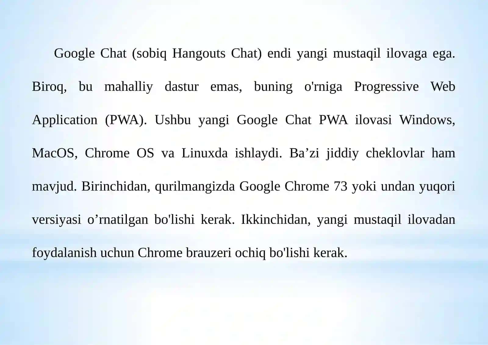 Google Chat (Hangouts Chat) 3