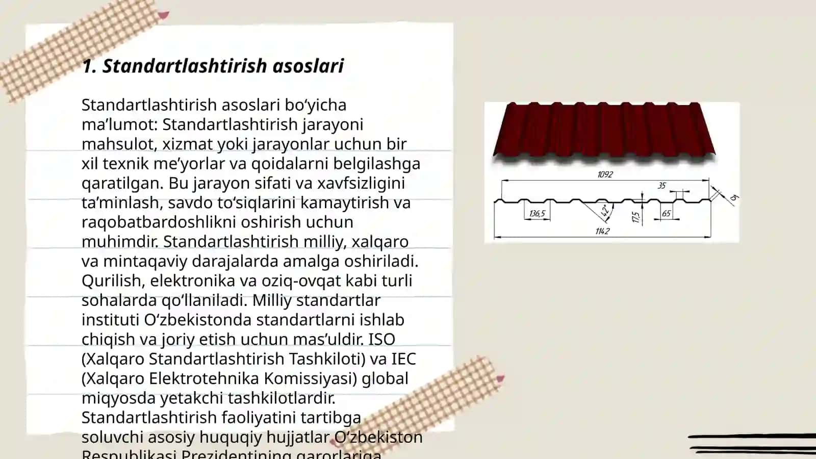 Standartlashtirish asoslari 3