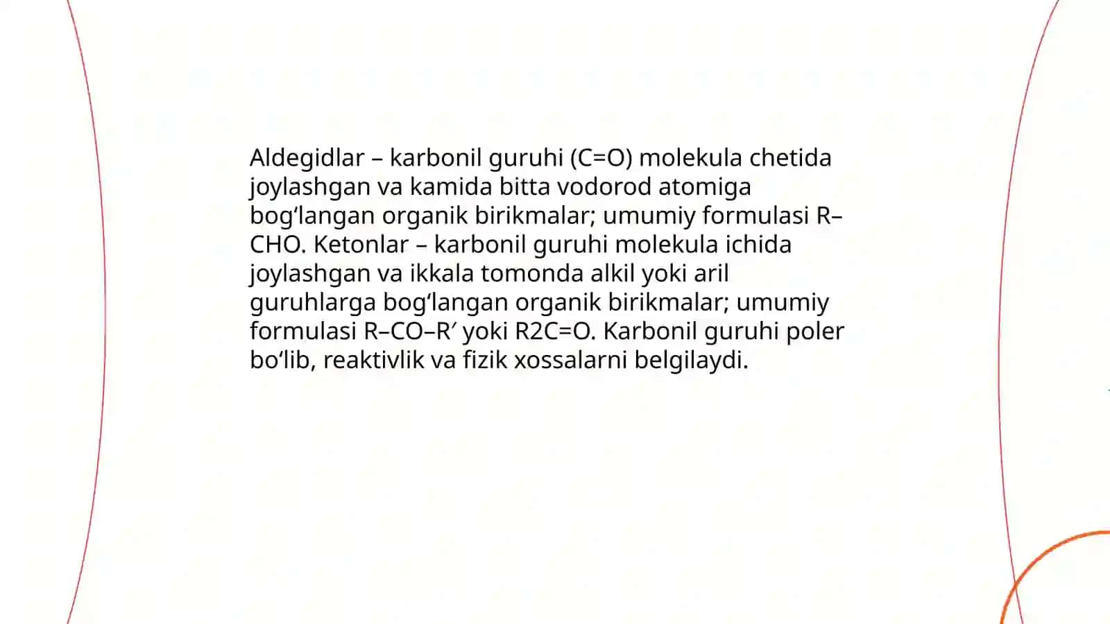 Aldegid va keton 3