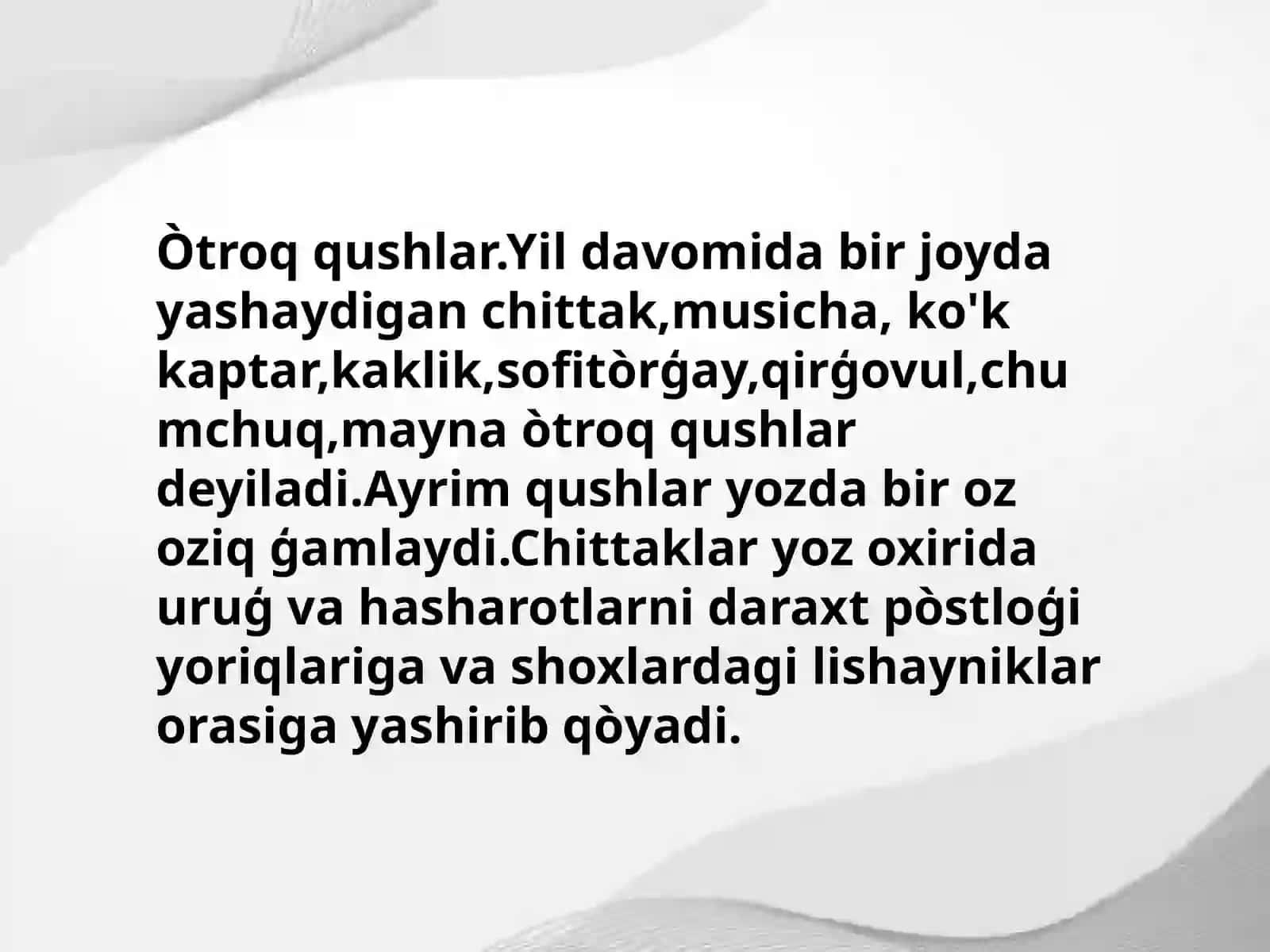 Qushlar 3