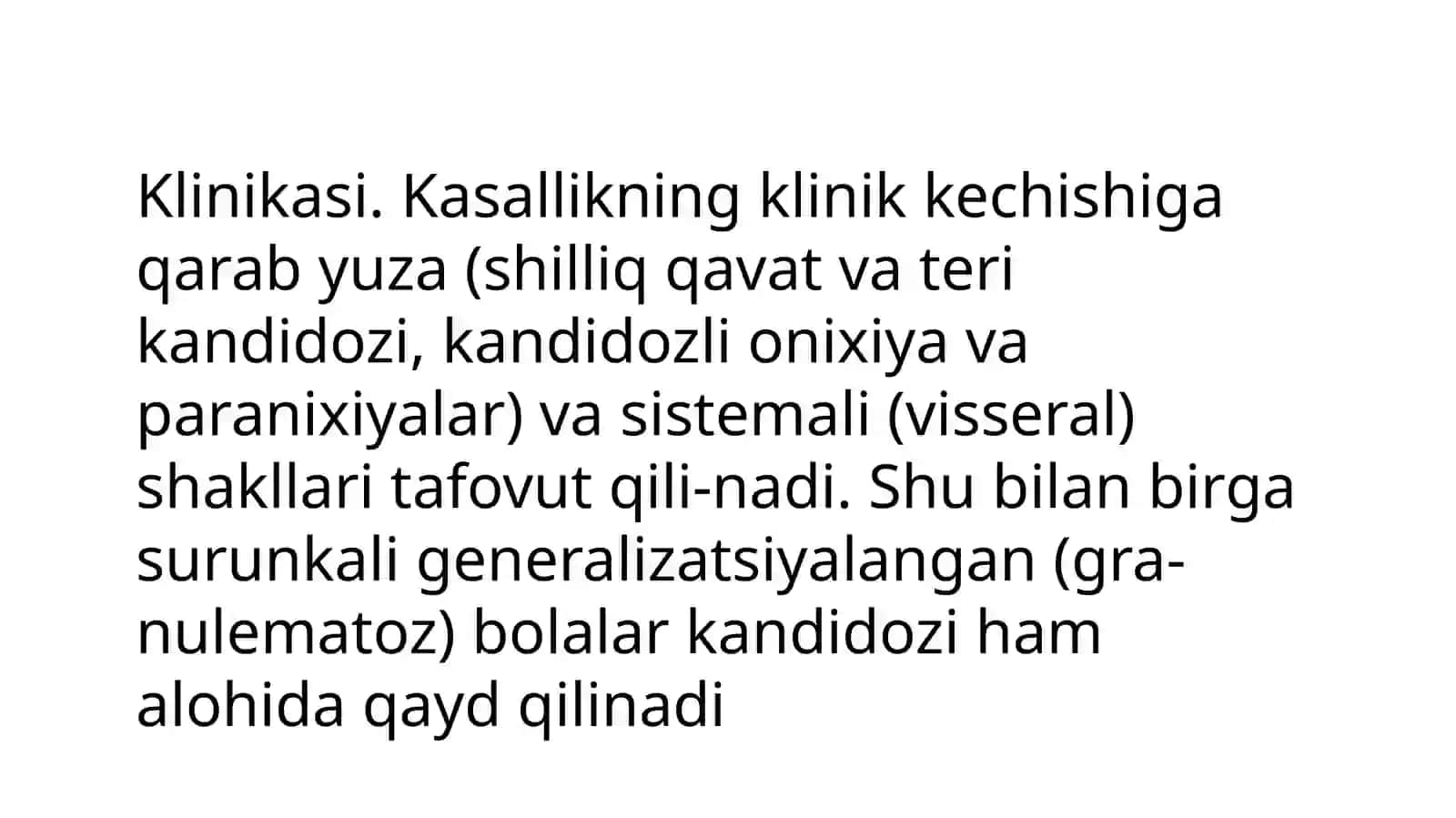 Kandidozlar 3