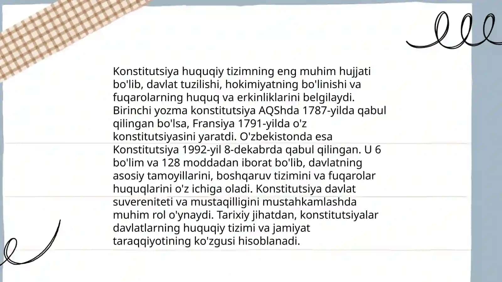 Konstitutsiyaning yaratilish tarixi 3