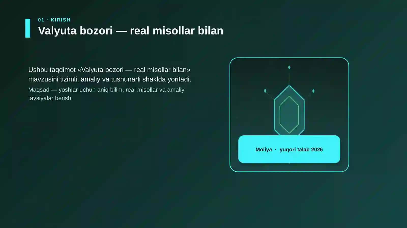 Valyuta bozori — real misollar bilan 3