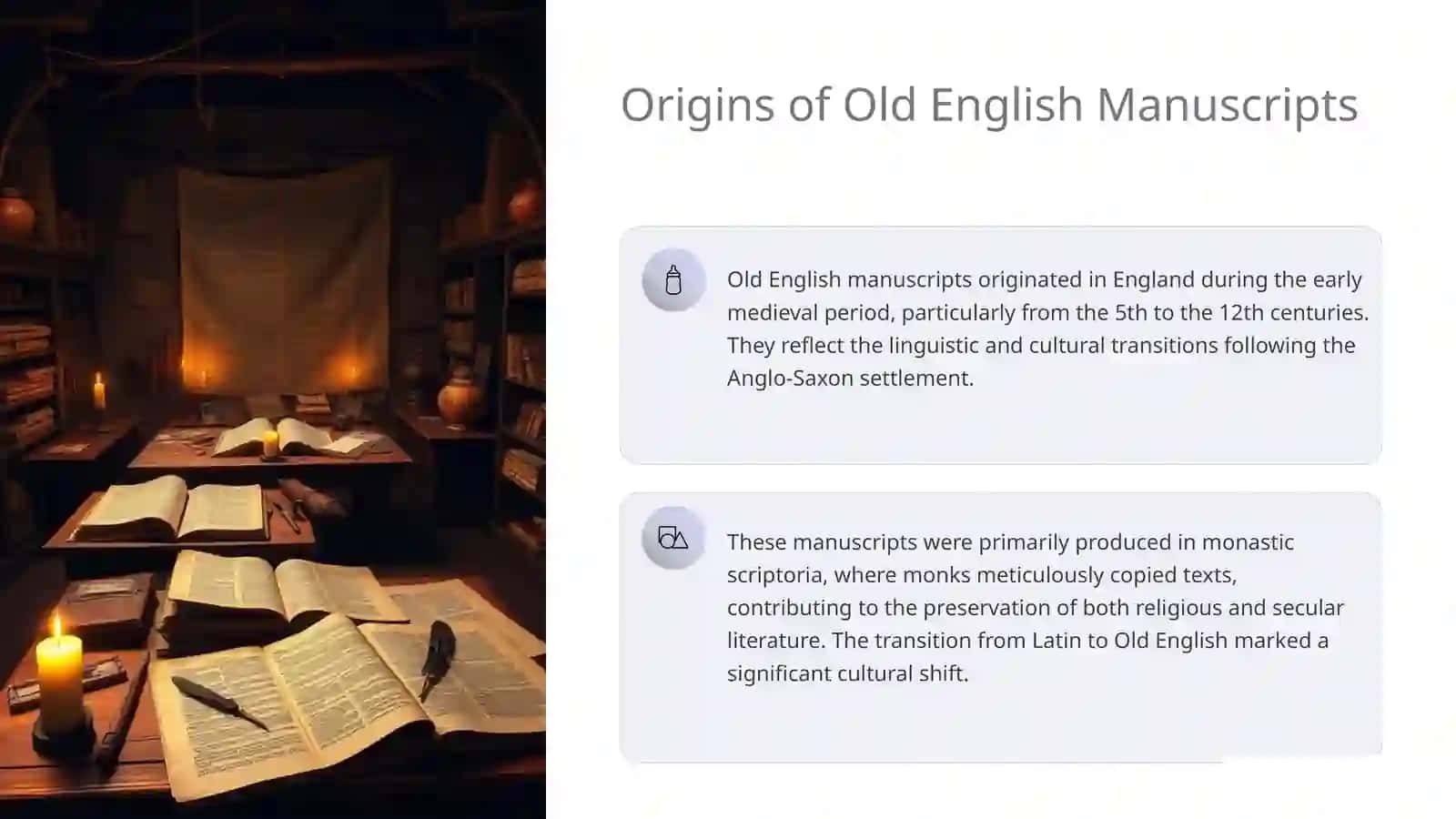 Old English Manuscripts Study 3