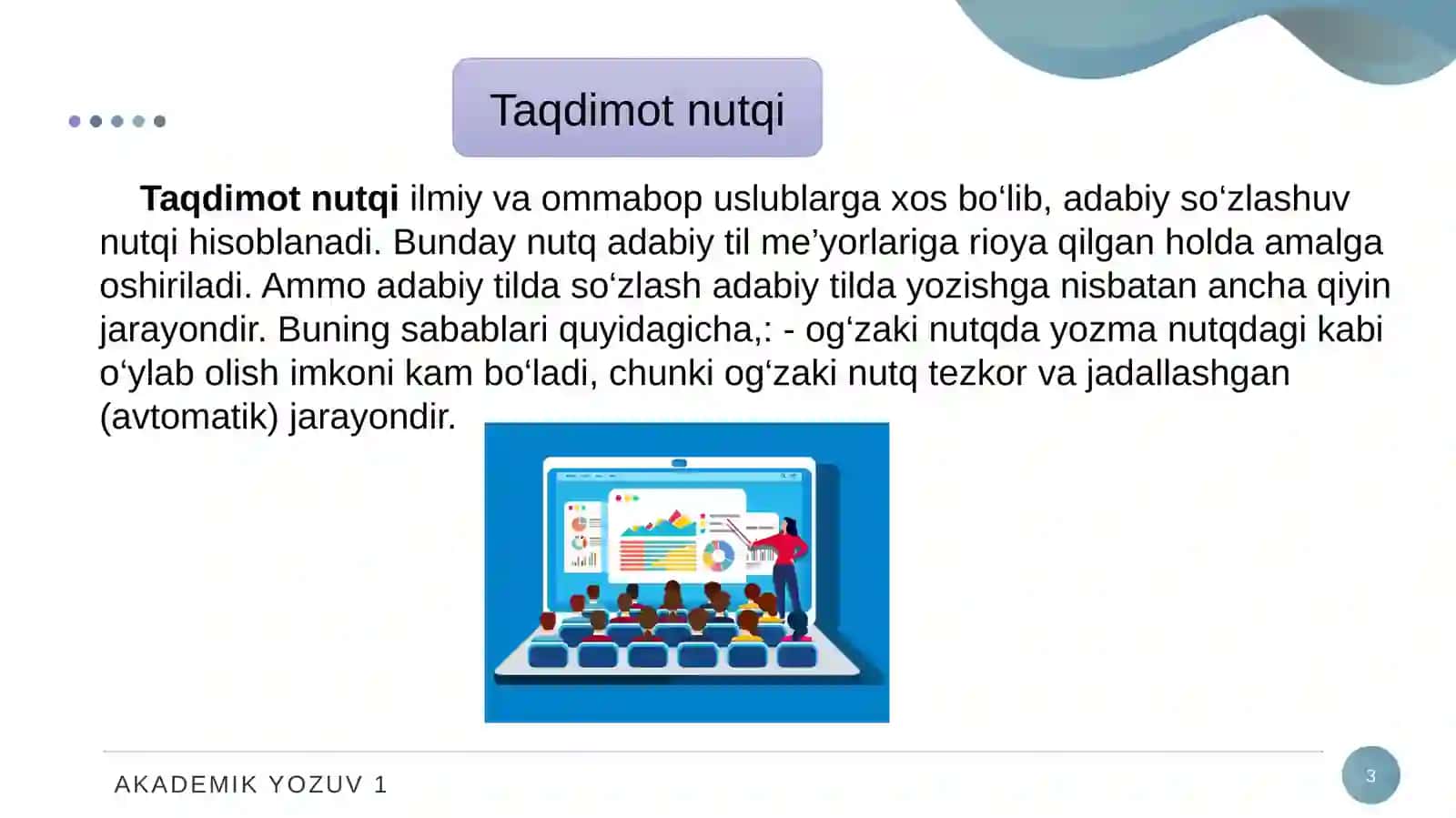 TAQDIMOT NUTQI 3
