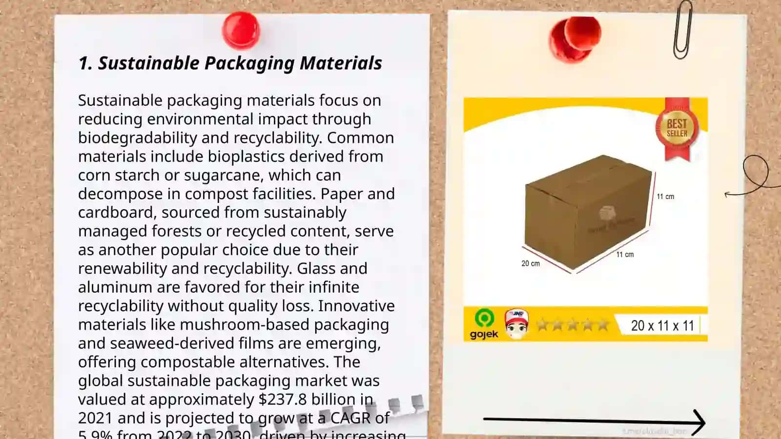 Sustainable Packaging Materials 3