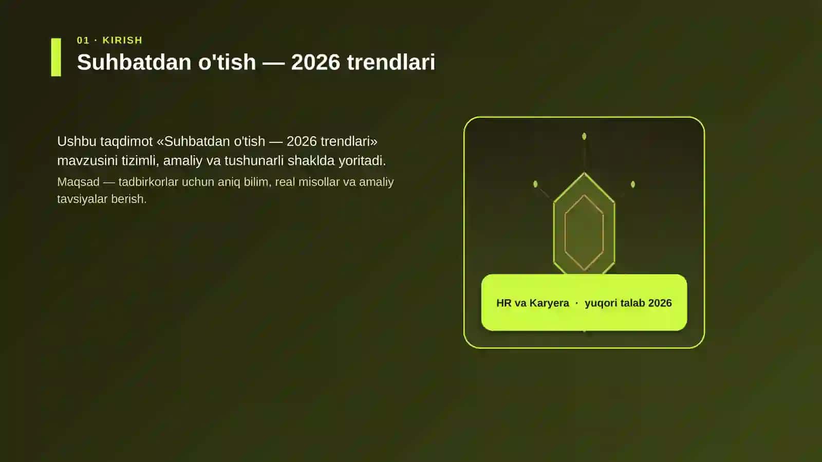Suhbatdan o'tish — 2026 trendlari 3