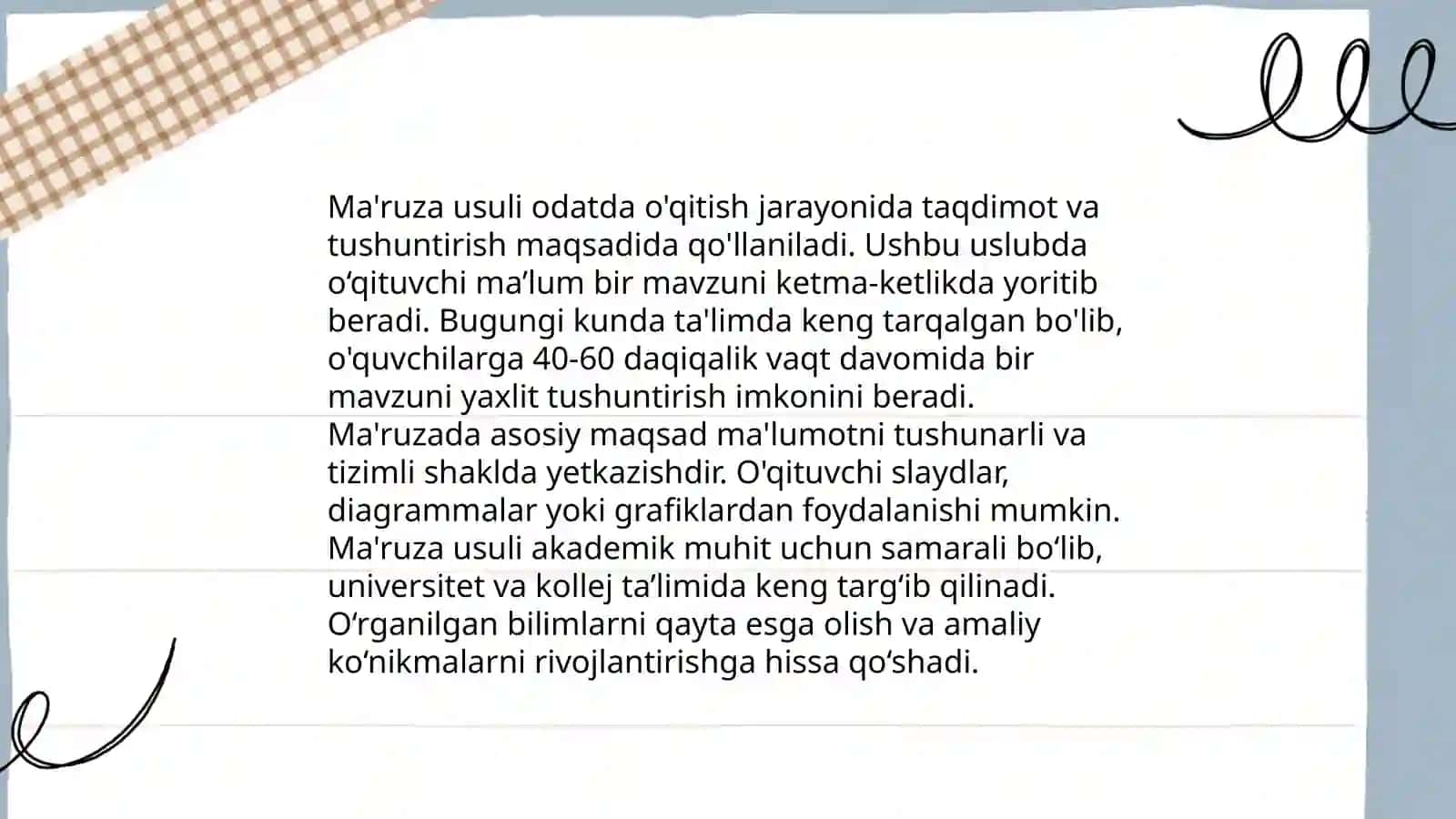 Oliy ta'limda o'qitish metodlari 3