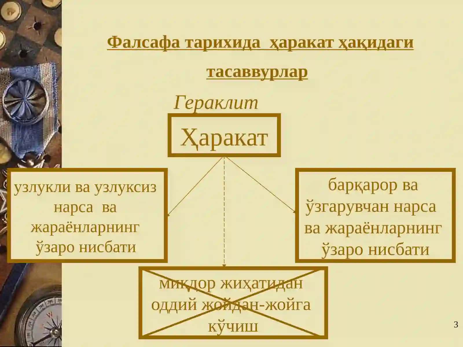 ҲАРАКАТ ВА РИВОЖЛАНИШ 3
