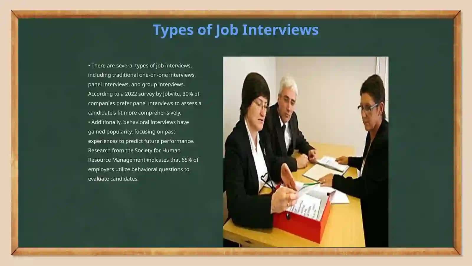 Job interview 3