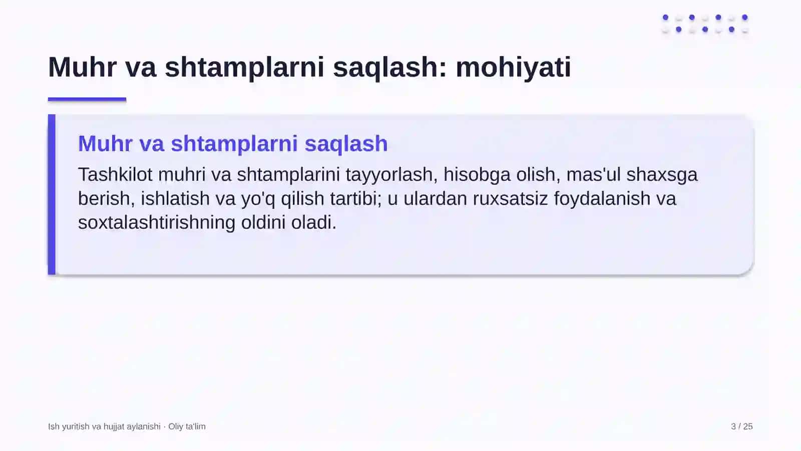 mashina traktor parklarida tashkilot muhri va shtamplarini saqlash 9020 3