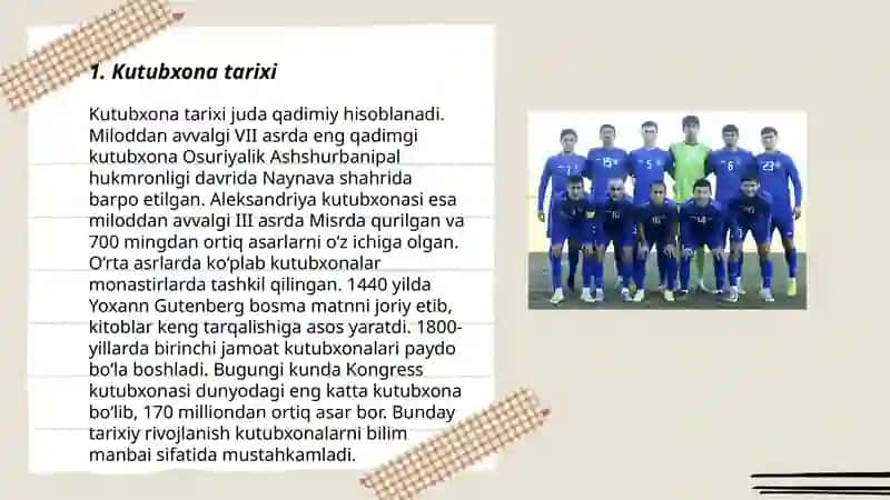 Kutubxona tarixi 3