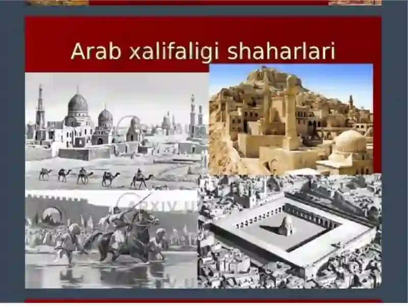ILK ÓRTA ASRLARDA SHARQ. ARAB XALIFALIGI 3