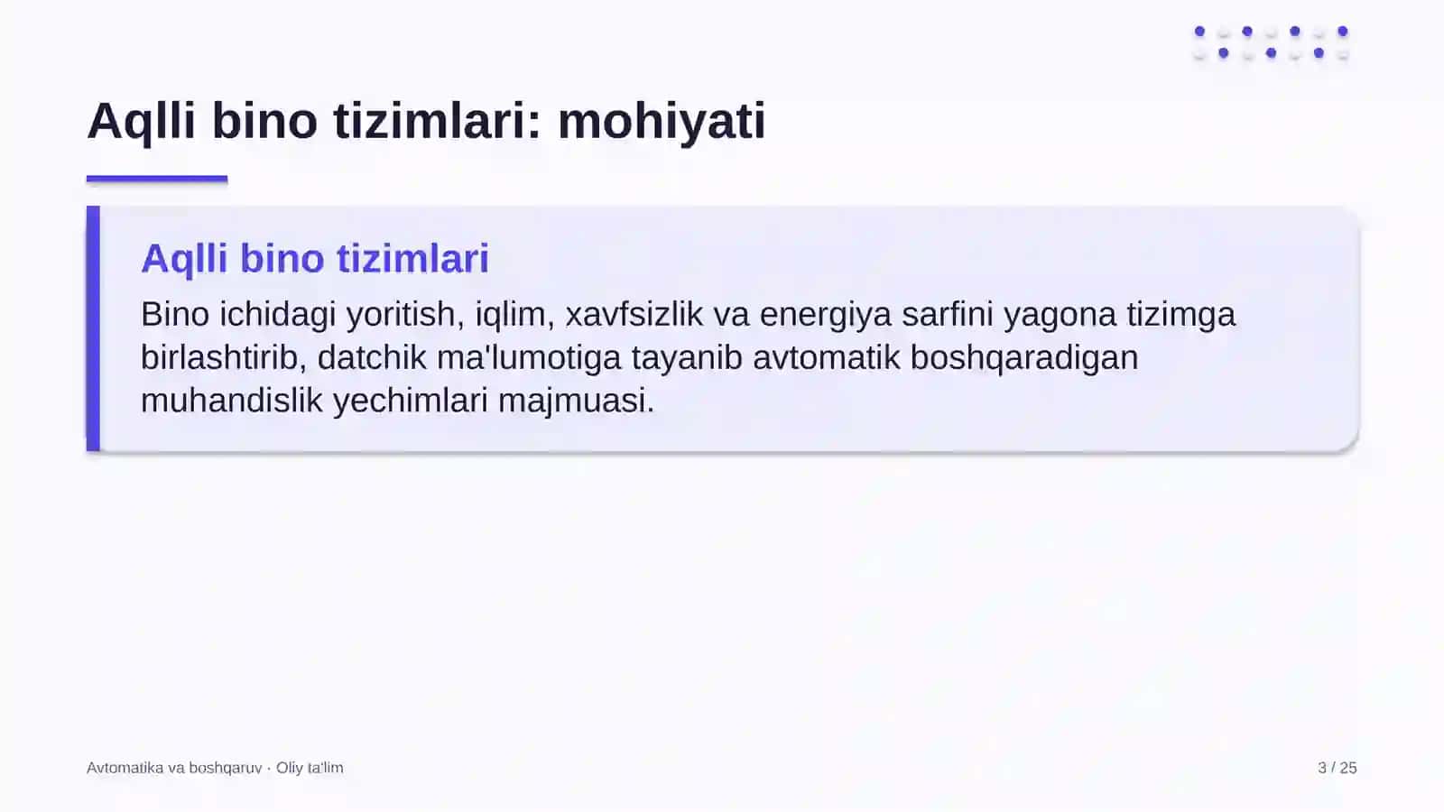 Frilans platformalarida "aqlli bino" tizimlarini joriy etish 3