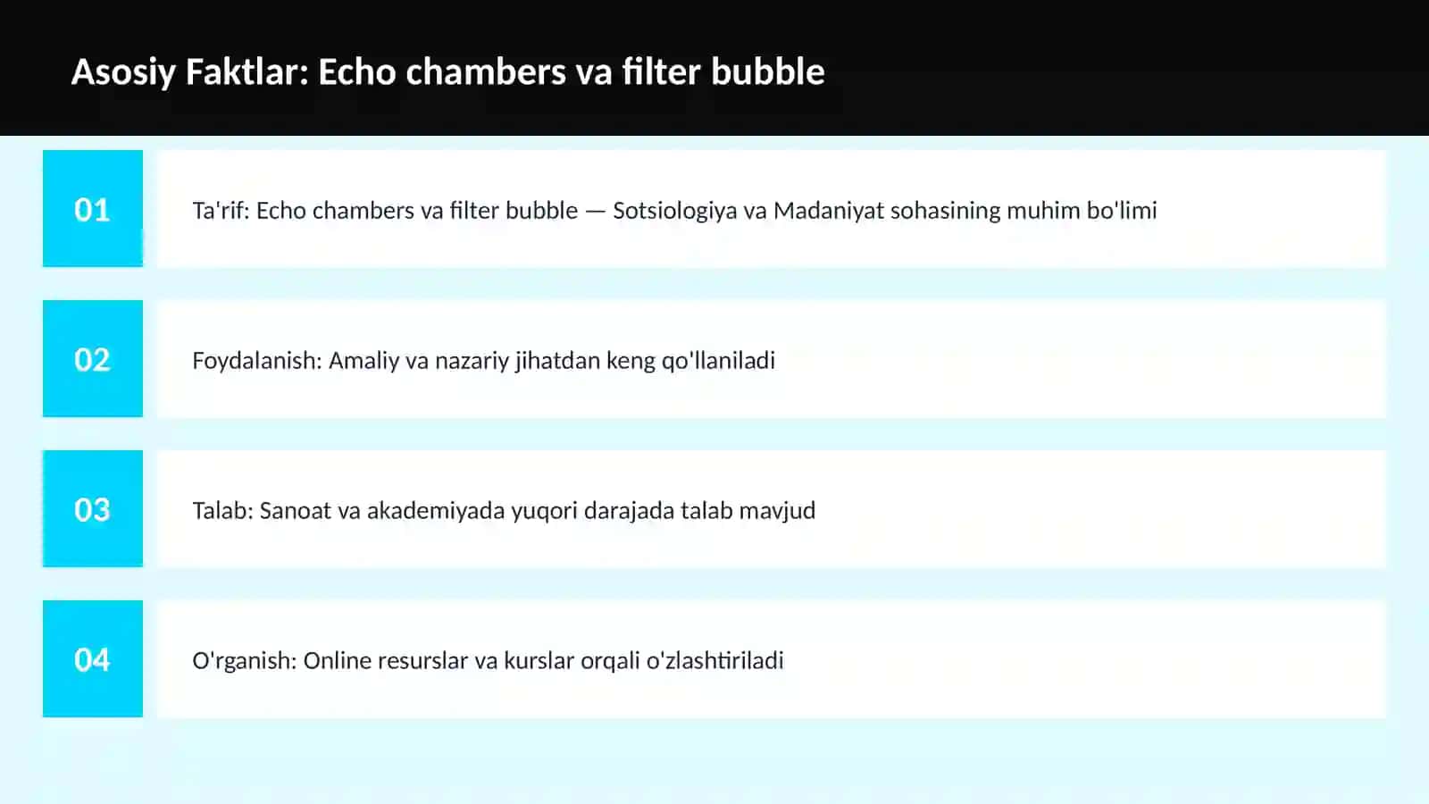 Echo chambers va filter bubble 3