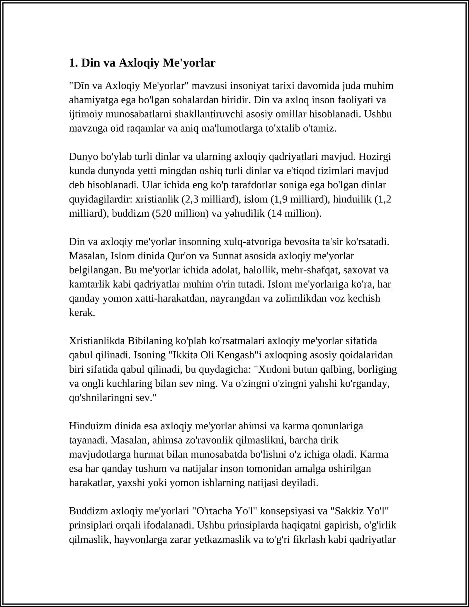 SHARQDA DINIY NOTIQLIK 3