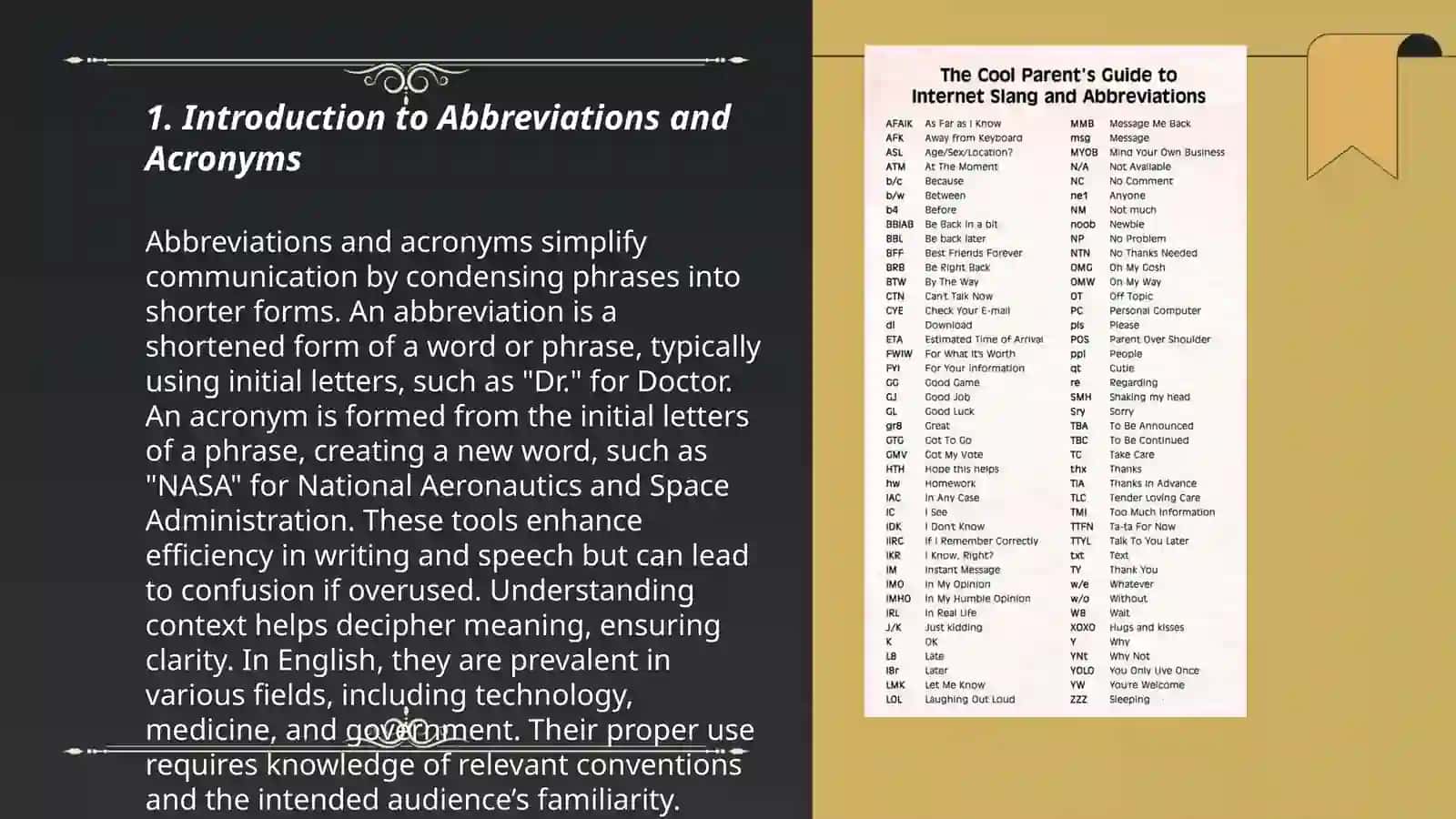 Abbreviations and Acronyms 3