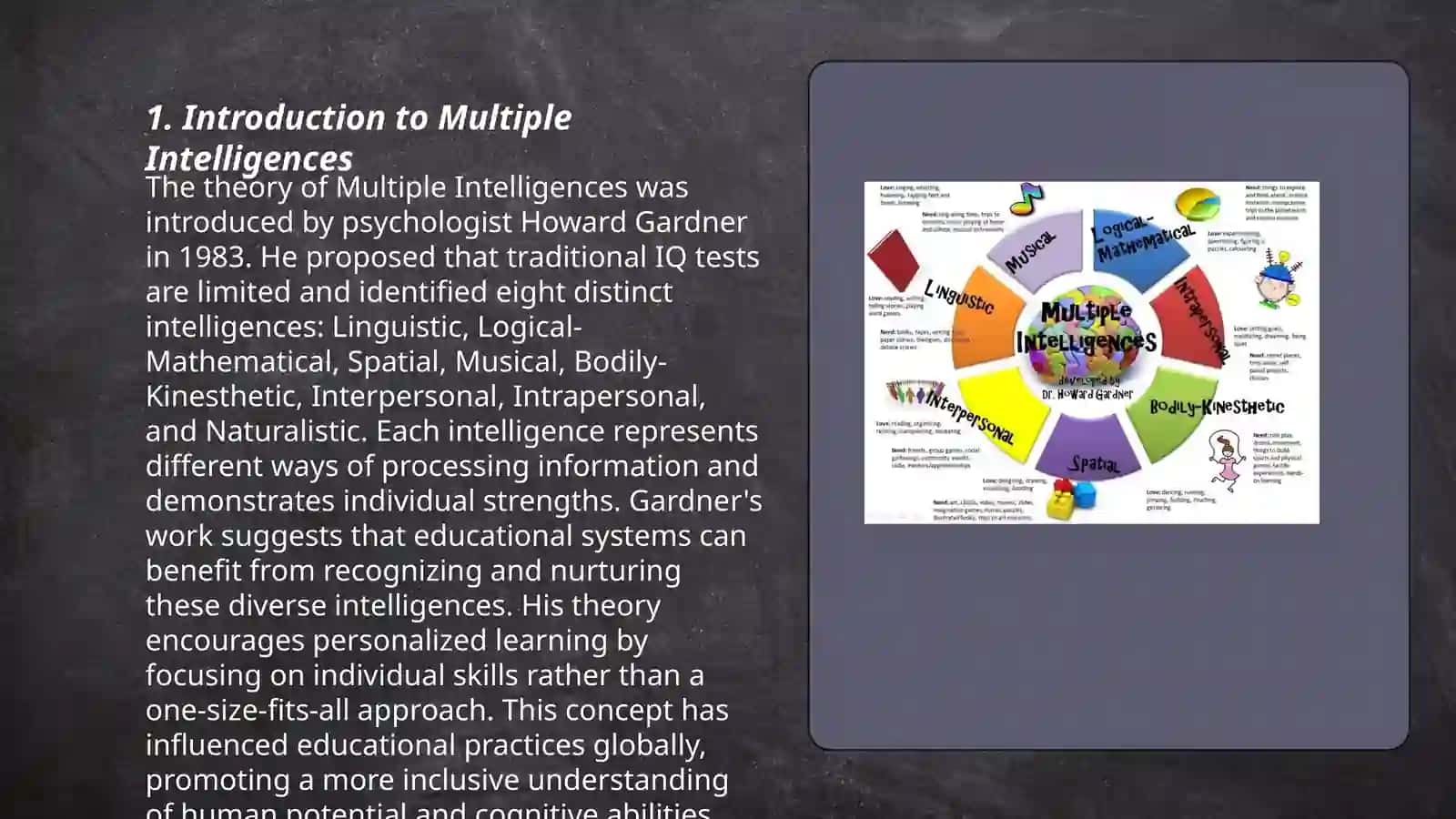 Introduction to Multiple Intelligences 3