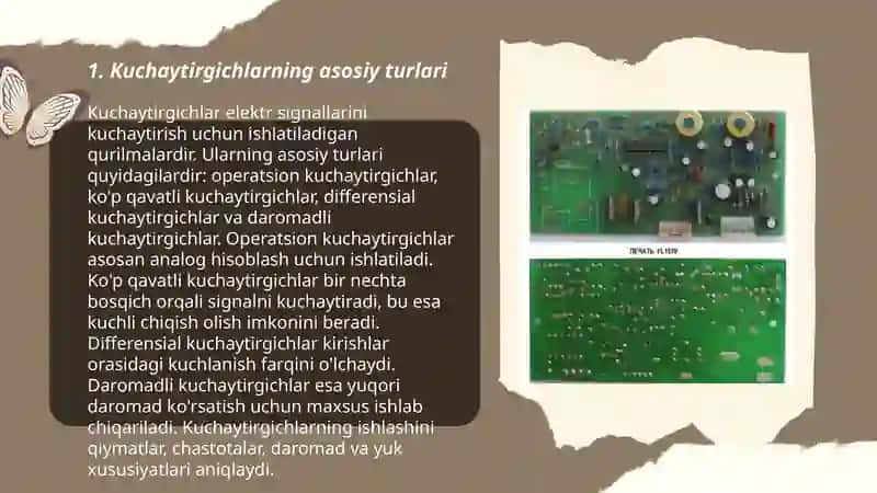 Electronics Workpenche dasturida kuchaytirgich sxemalari 3