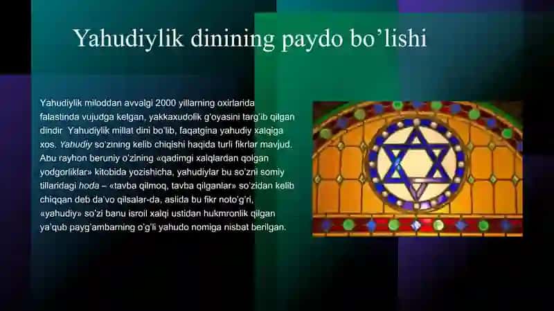 Yahudiylik 3