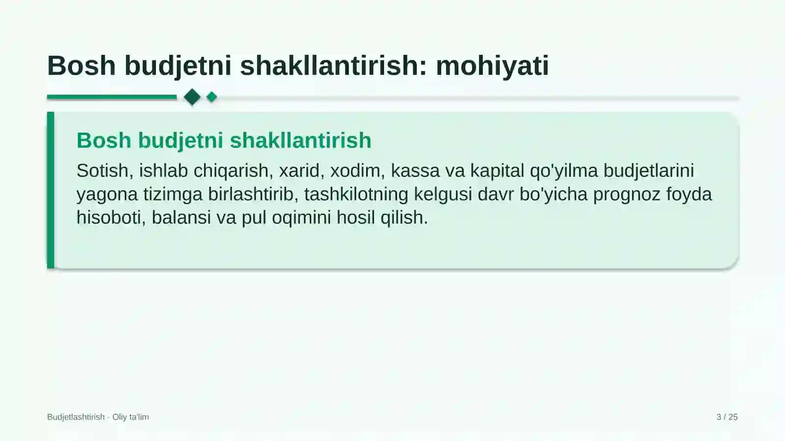 brending agentliklarida bosh budjetni shakllantirish 3308 3