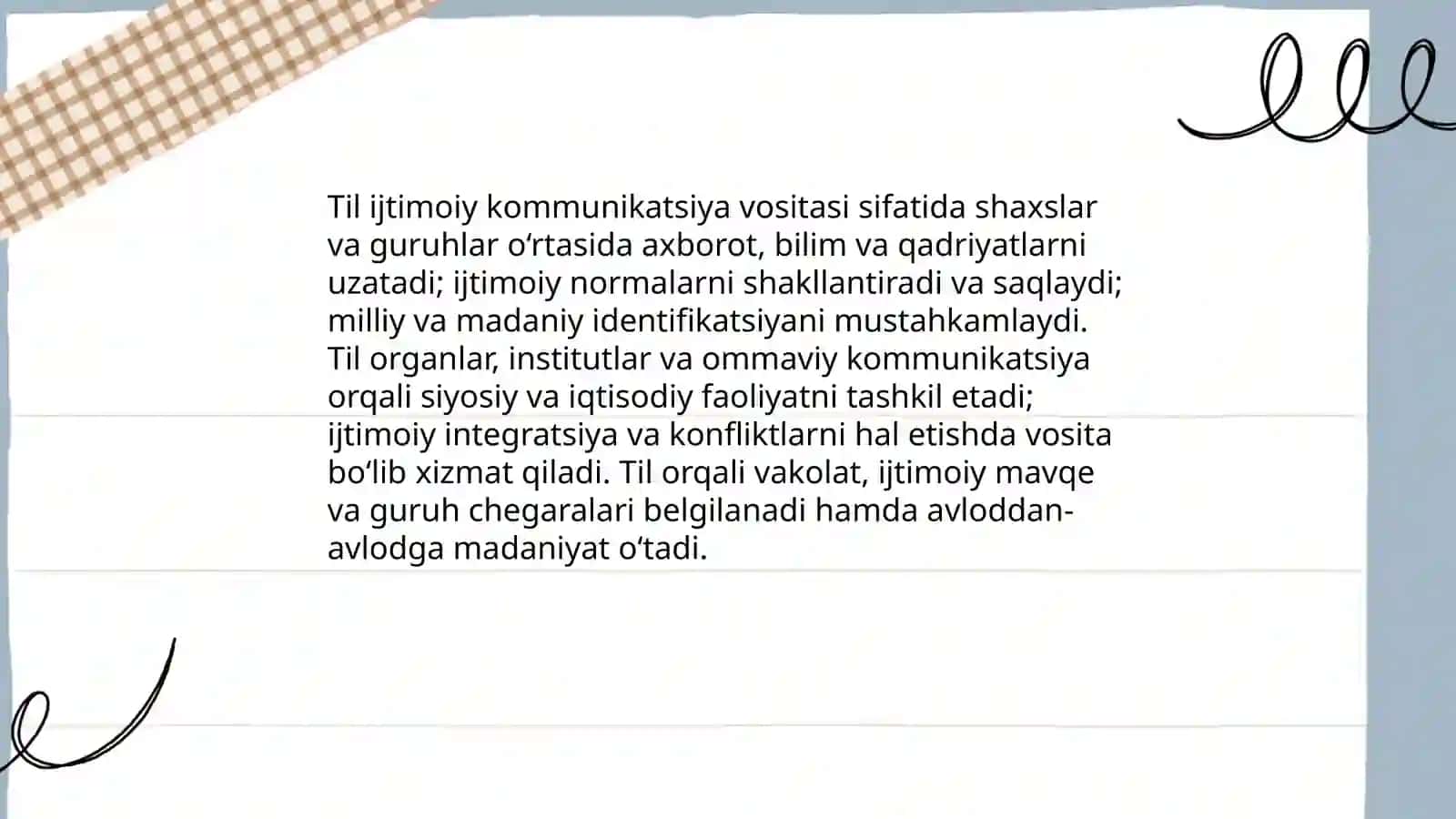 Tilning ijtimoiy vazifalari 3