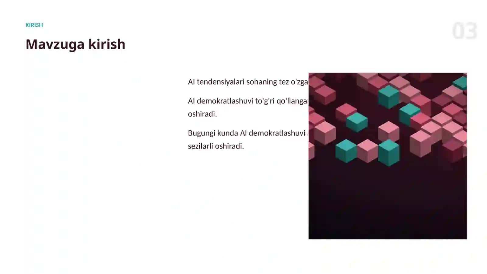 AI TENDENSIYALARI 3